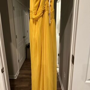 Elegant Yellow Dress